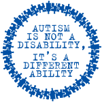 Autism Slogan Circle