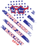 4th of July Block Party Flag