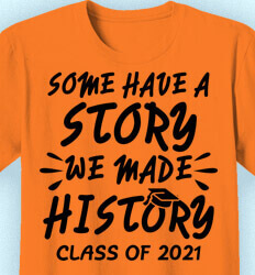 8th Grade Shirts - We Made History - idea-366w2