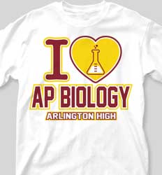 AP Biology Shirts - Love AP Biology cool-335l2