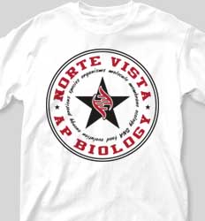 AP Biology Shirts - All Star Leader desn-327g5