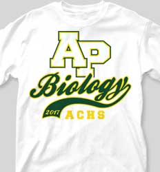 AP Biology Shirts - Sport Tail desn-615t5