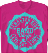 Band Camp T Shirt - Sport Seal - desn-337s3