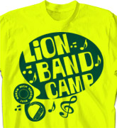 Band Camp T Shirt - Band Quote - cool-612b1