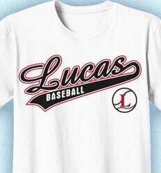 personalized baseball t shirts