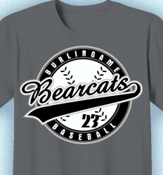 State Baseball Shirt Design  Tournament Shirt Design Template