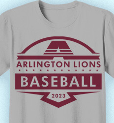 Baseball Shirt Design - Original Team - idea-307o4