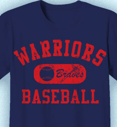 Baseball Team Shirts - Baseball Club - desn-612b1