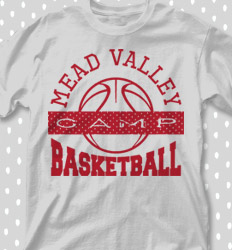 Basketball Camp Shirt Designs - Poly Basketball - cool-683p1