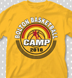 Basketball Camp Shirt Designs - Rainbow City - desn-406s1