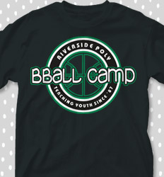 Basketball Camp Shirt Designs - Team Logo - desn-979v2
