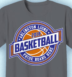 Basketball T Shirt Design - Court Classic - cool-809c2