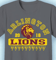 Basketball T Shirt Design - Aloha Athletics - clas-831e5