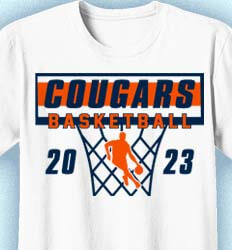 Basketball T Shirt Design - Champion Logo - idea-142c2