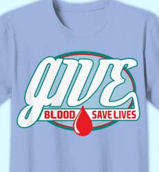 Blood Donor Shirt Designs - Speedway desn-495u8
