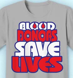 Blood Donor Shirt Designs - Big Respect desn-548g9
