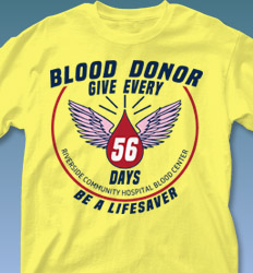Blood Donor Shirt Designs - Every 56 Days cool-556e1