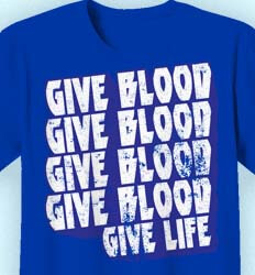 Blood Donor Shirt Designs - Detroit Rock City clas-889h4