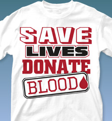 Blood Donor Shirt Designs - Got Power desn-379h4