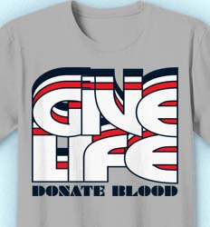 Blood Donor shirt designs - Nassau clas-792z2