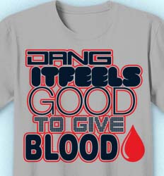 Blood Drive Shirt Designs - Dang - desn-289k9