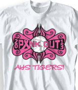 Breast Cancer T Shirt - Groovy clas-559h2