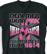 Breast Cancer T Shirt - Real Men Wear desn-798r1