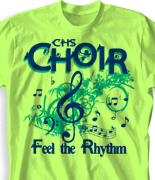 Choir-Chorus T-Shirts - Cool Choir Event T-Shirt Designs. FREE Shipping