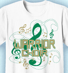 Choir Shirt Designs - Musical Space - desn-226m6
