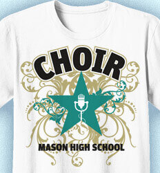 Choir Shirt Ideas - Heavenly Choir - desn-811h1