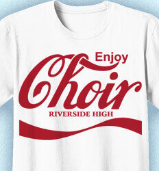 Choir Shirt Ideas - Choir Brand - desn-911c2