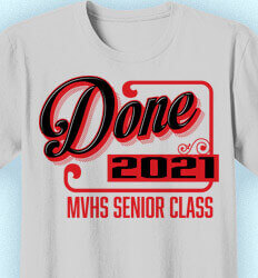 Senior Class T Shirt Design - Done Vintage - desn-956d9