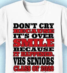 Senior Class T Shirt Design - Best Slogan - cool-118c5