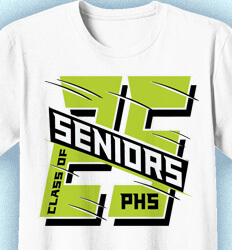 Senior Class T Shirt Design - Year Flash - idea-580y3