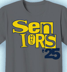 Senior Class T Shirt Design - Destroyed - desn-34l5