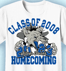 Class Reunion T Shirts - Foxes Homecoming - cool-147f2