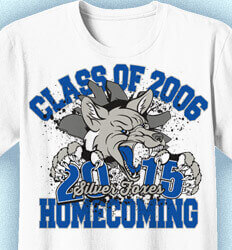 Class Reunion T Shirts - Foxes Homecoming - cool-147f1