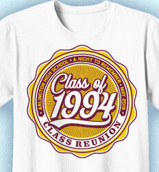 Class Reunion T Shirts - Classic Seal - cool-19d2