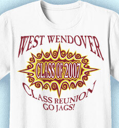 Class Reunion T Shirts  - Shockwave - clas-187t2