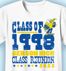 Class Reunion T Shirts - Westerner - desn-130a1