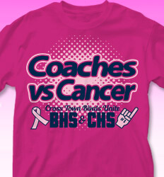 Coaches vs Cancer Shirt Designs - I Bleed Spirit - cool-804i2