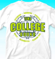 College Bound Shirt Designs - Honor Crest - cool-59h9
