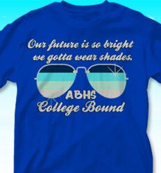 College Bound Shirt Designs - Shades of Summer - desn-361u7