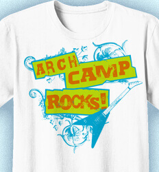 Summer Camp Shirt Designs - Rockin clas-801s5