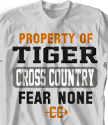 Cross Country T Shirt - Cross Country Slogans desn-529c2