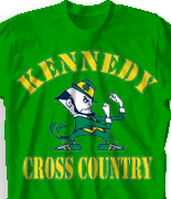 Cross Country T Shirt - Irish Cross Country desn-321i1