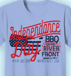 Custom 4th of July T Shirt Design - Independence Day Party - cool-666i2