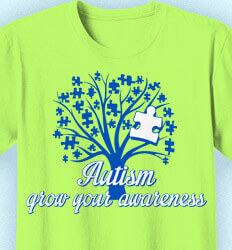 Custom Autism Shirts - Grow Your Awareness - cool-956g1