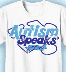 Custom Autism Shirts - Austims Speaks Retro - cool-948a1