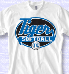 Custom Softball T-Shirt Designs for Your Team - Cool Team Softball Tees ...